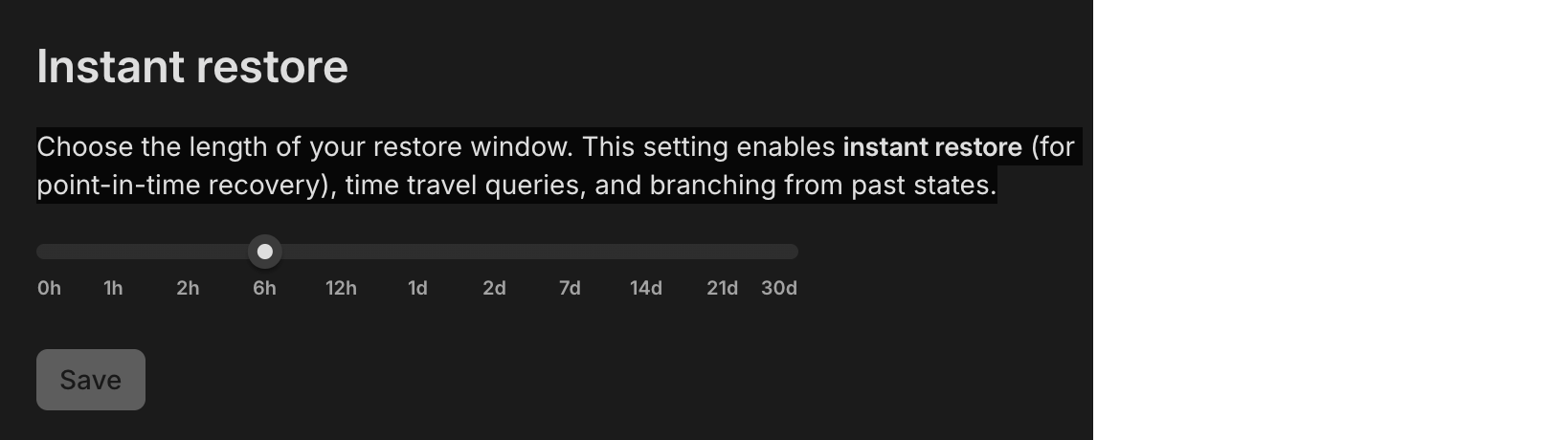Restore window configuration